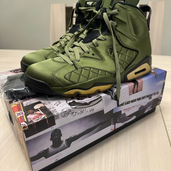 Nike Air Jordan 6 Retro Pinnacle Palm Green AH4614-303 Men’s Size 10.5 OG Box - Picture 7 of 9